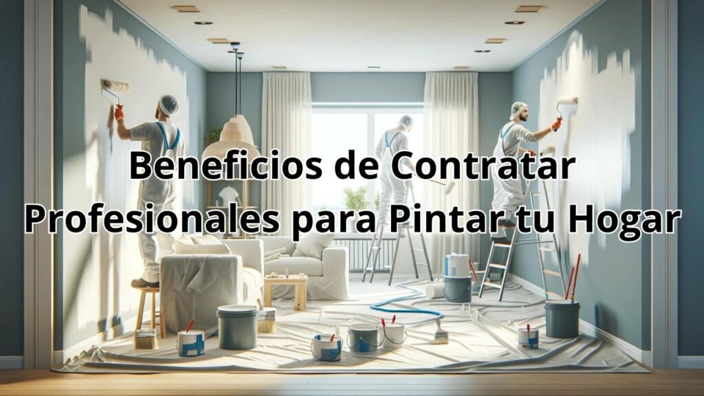 Beneficios de Contratar Profesionales para Pintar tu Hogar